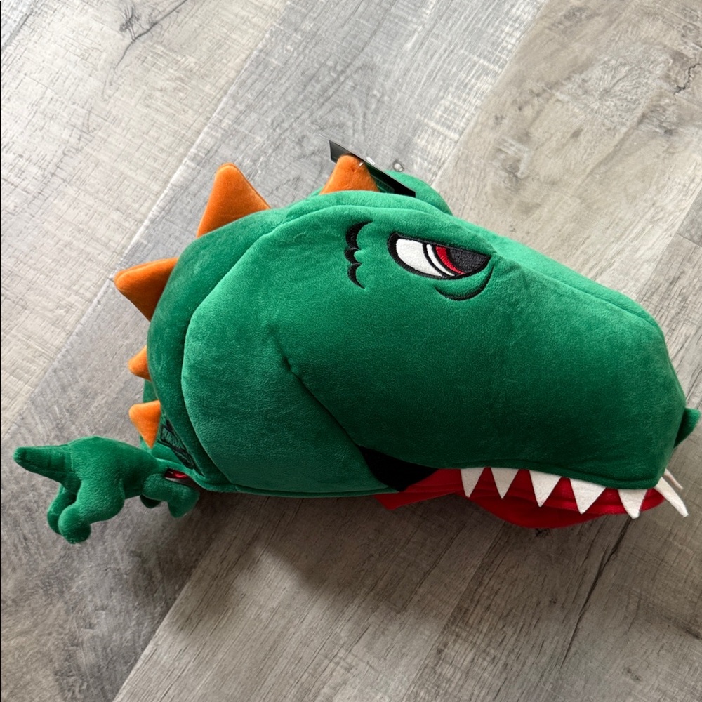 Jurassic Park Dinosaur Plush hat - Picture 2 of 4